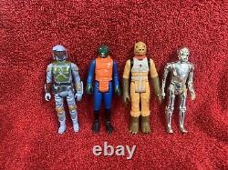 Lot d'emploi de figurines Star Wars vintage