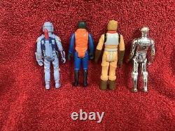 Lot d'emploi de figurines Star Wars vintage