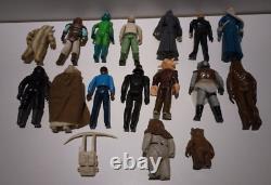 Lot de 16 figurines d'action Kenner Vintage Star Wars des années 70 et 80 #3 Rare et difficile à trouver