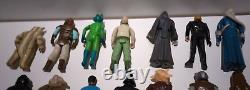 Lot de 16 figurines d'action Kenner Vintage Star Wars des années 70 et 80 #3 Rare et difficile à trouver