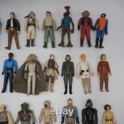 Lot de 31 figurines d'action Star Wars vintage