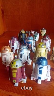 Lot de droïdes astromécaniques Star Wars Clone Wars Saga +vintage +usine