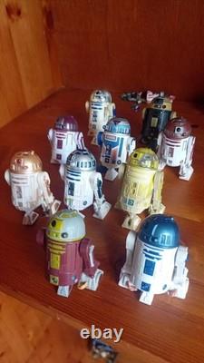Lot de droïdes astromécaniques Star Wars Clone Wars Saga +vintage +usine