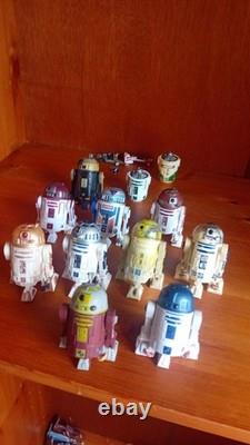 Lot de droïdes astromécaniques Star Wars Clone Wars Saga +vintage +usine
