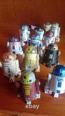 Lot de droïdes astromécaniques Star Wars Clone Wars Saga +vintage +usine