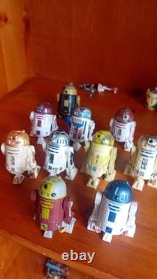 Lot de droïdes astromécaniques Star Wars Clone Wars Saga +vintage +usine