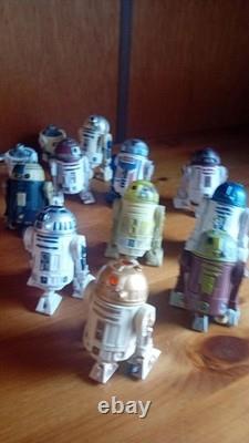 Lot de droïdes astromécaniques Star Wars Clone Wars Saga +vintage +usine