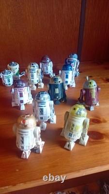 Lot de droïdes astromécaniques Star Wars Clone Wars Saga +vintage +usine