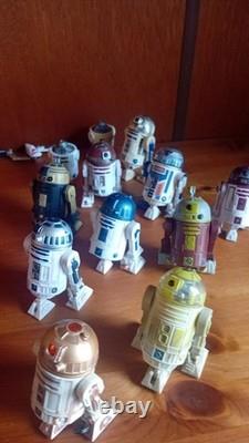 Lot de droïdes astromécaniques Star Wars Clone Wars Saga +vintage +usine