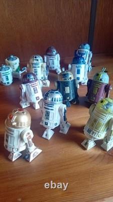 Lot de droïdes astromécaniques Star Wars Clone Wars Saga +vintage +usine