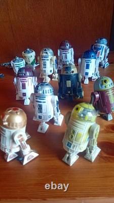 Lot de droïdes astromécaniques Star Wars Clone Wars Saga +vintage +usine