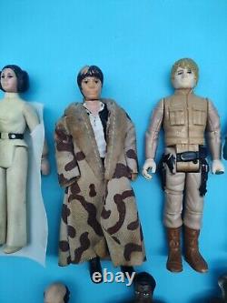 Lot de figurines Star Wars d'époque des années 1970/80