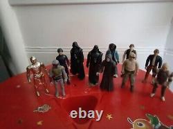 Lot de figurines Star Wars vintage en vrac