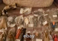 Lot de figurines et accessoires Star Wars Kenner Vintage - 40 articles, voir la liste