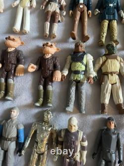 Lot de figurines vintage Kenner Star Wars