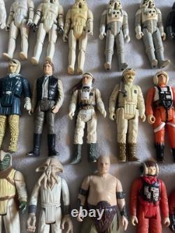 Lot de figurines vintage Kenner Star Wars