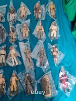 Lot de figurines vintage Star Wars, 32 figurines