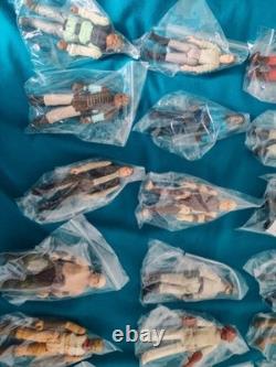 Lot de figurines vintage Star Wars, 32 figurines