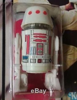 Méga Rare Vintage Star Wars Rouge Bar R5-d4 21-dos Moc, Hk Made