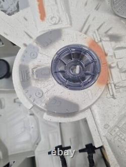 Millenium Falcon électronique de Kenner de 1995 dans sa boîte avec décalcomanies vintage Star Wars