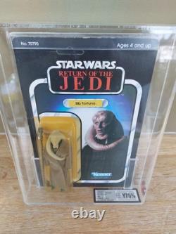 Moc Bib Fortuna Kenner 77 Back A Star Wars Vintage Noté Y75%