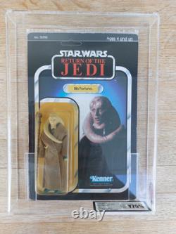 Moc Bib Fortuna Kenner 77 Back A Star Wars Vintage Noté Y75%