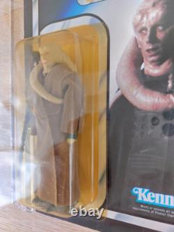 Moc Bib Fortuna Kenner 77 Back A Star Wars Vintage Noté Y75%