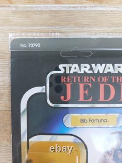 Moc Bib Fortuna Kenner 77 Back A Star Wars Vintage Noté Y75%