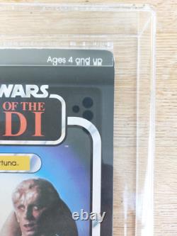 Moc Bib Fortuna Kenner 77 Back A Star Wars Vintage Noté Y75%