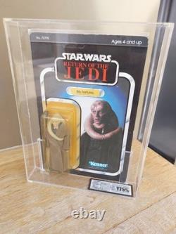 Moc Bib Fortuna Kenner 77 Back A Star Wars Vintage Noté Y75%