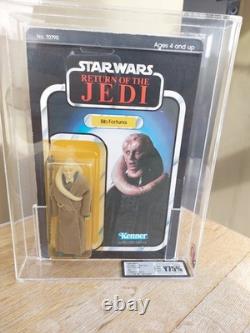 Moc Bib Fortuna Kenner 77 Back A Star Wars Vintage Noté Y75%