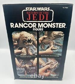 Monstre Rancor Vintage Star Wars Non Ouvert Encore Scellé Boîte Originale Rare