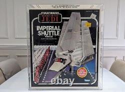 NAVETTE IMPÉRIALE STAR WARS VINTAGE MISB Notée UKG 75 En Boîte 1984