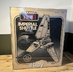 Navette impériale Star Wars originale de 1984 Vintage Kenner en boîte complet