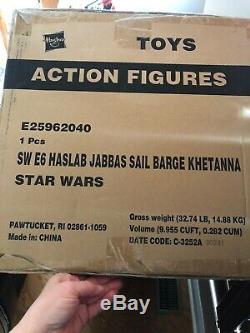 Nib Star Wars Vintage Collection Jabbas Sail Barge Khetanna Jabba Le Hut Figure