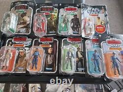 Nouvelle collection de figurines de retour de Star Wars X 9 de la collection vintage