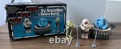 Original vintage Star Wars ROTJ Sy Snootles et le Max Rebo Band + boîte tri logo