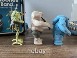 Original vintage Star Wars ROTJ Sy Snootles et le Max Rebo Band + boîte tri logo