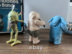Original vintage Star Wars ROTJ Sy Snootles et le Max Rebo Band + boîte tri logo