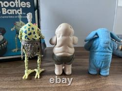 Original vintage Star Wars ROTJ Sy Snootles et le Max Rebo Band + boîte tri logo