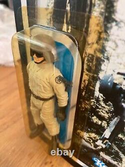 Pilote AT-ST Star Wars Vintage ROTJ Kenner 77 Retour de la carte MOC. Percé. Bulle parfaite