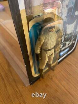 Pilote AT-ST Star Wars Vintage ROTJ Kenner 77 Retour de la carte MOC. Percé. Bulle parfaite