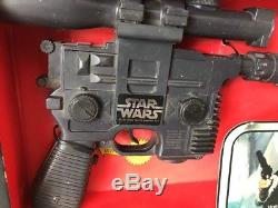 Pistolet Laser Vintage Kenner Star Wars 1978 Pistolet Blaster-mib De Han Solo