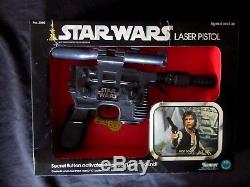 Pistolet Laser Vintage Kenner Star Wars 1978 Pistolet Han Solo