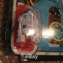 Portée Du Capteur Vintage Kenner R2-d2 Star Wars Sur Carte De Coupe Aucune Carte Pop 1983 Rotj 48