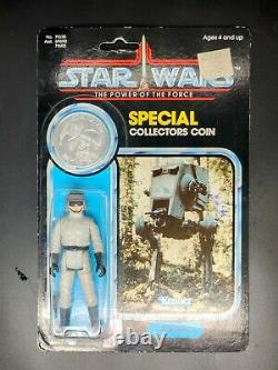 Potf At-st Driver Star Wars Vintage Power Of The Force 92 Retour Moc Cardé Rotj