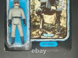 Potf At-st Driver Star Wars Vintage Power Of The Force 92 Retour Moc Cardé Rotj