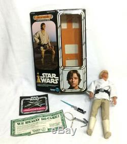 Poupée De Figurine De 12 Pouces De Luke Skywalker, Vintage, 1978, Boîte, En Boîte, Complète, Freeshp