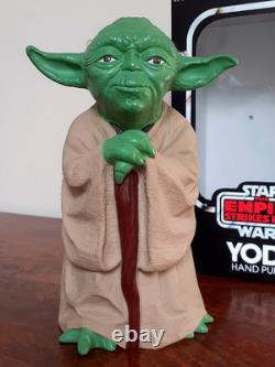 Poupée à main YODA vintage Star Wars Kenner 1981 L'Empire contre-attaque