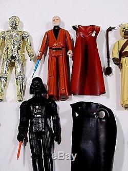 Présentoir De Courrier Star Wars Vintage Et Premières Figurines De 12 Figurines Kenner Look